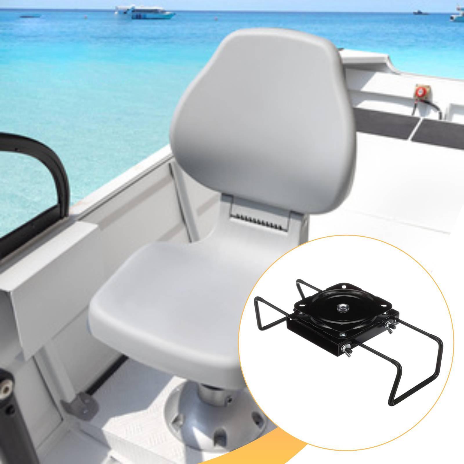 安全に固定できるボートシートベース回転プラットフォーム鉄製台 - Fishing Boat Seat のレビューと価格
