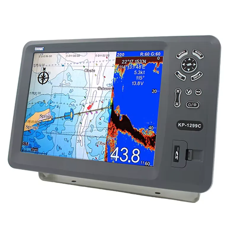 GPSチャートプロッター、12インチの船用魚群探知機、NME - Fishing Boat Gps のレビューと価格